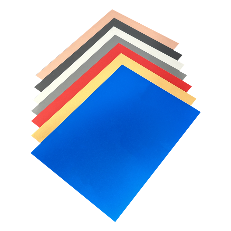 Anodized aluminum sheets